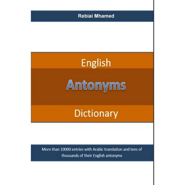 English Antonyms Dictionary eBook