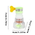 thumbnail image 2 of Fiudx Filtro de Grifo, Cabezal Giratorio Antisalpicaduras, Diseño Extensible para Ahorrar Agua, Sistema de Purificación Eficiente, Apto para Cocina y Baño, Fácil Instalación, Estilo Moderno, Modos de, 2 of 2