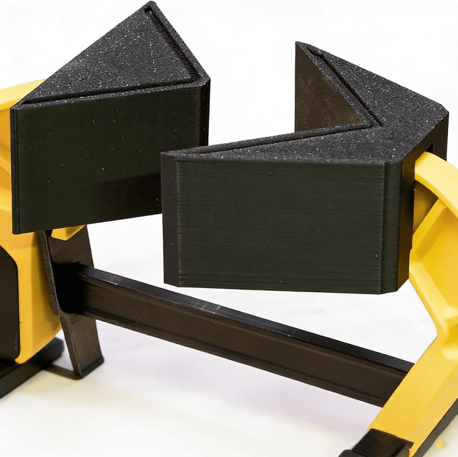 2-Pack 90 Degree Clamp Adapter Compatible with DeWALT Medium Trigger Clamps, Quick-Release Tool Accessories for 6" and 12" Clamping