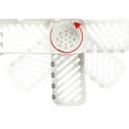thumbnail image 2 of Xingzhi Shower Shelf Rotating Shelf Toilet Accessories Punch-free Triangular Shower Shelf, 2 of 9