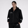 thumbnail image 4 of Senior 2026 Graduation Outfit Set, Unisex Zip Up Hoodie and Sweatpants, Star Design, Soft Fleece Tracksuit, Black, 4 of 5