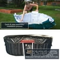 thumbnail image 4 of ALEKO Inflatable 2 Prs Hot Tub 145 Gallons 100 Bubble Jets, 4 of 11