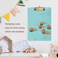 thumbnail image 4 of FORMRS Acrylic Clipboard with Low Profile Clip Standard A4 Letter Size, 12.5" x 9", Capybara Splash, 4 of 8
