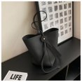 thumbnail image 1 of LinYooLi Female Large Capacity Tote Bag Soft Leather Shopping Bag Luxury Classic Design Handbags Ladys Simple Trendy Shoulder Bag, 1 of 6