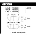 thumbnail image 2 of Hawk 90-01 Acura Integra (excl Type R) / 98-00 Civic Coupe Si Performance Ceramic Street Rear Brake, 2 of 3