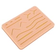 thumbnail image 3 of Almohadilla de práctica de sutura, modelo de piel de entrenamiento médico, modelo de sutura médica de silicona, modelo de entrenamiento de sutura médica, durabilidad mejorada, 3 of 8