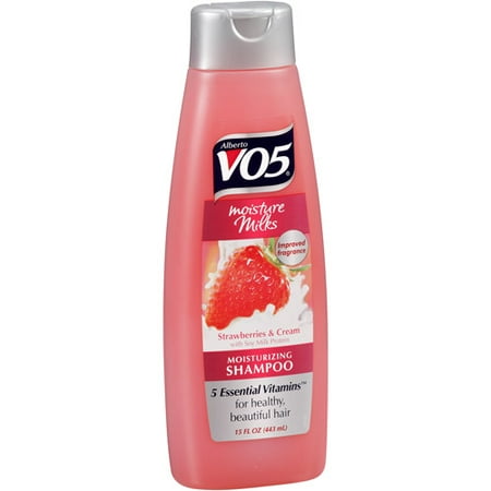 Vo5 Moisture Milks Shampoo - Vo5 Shampoo Strawberry & Creme 15oz