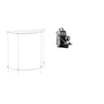 thumbnail image 1 of Mesita de noche de acrílico,Mesa auxiliar de acrílico transparente Mesa auxiliar transparente en capas,Mesa pequeña de acrílico,mesita de noche pequeña,compacta,Estatua de cámara,Figura, 1 of 8