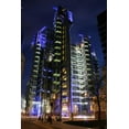 thumbnail image 2 of Lloyds Building Night Wall Mural by Wallmonkeys Peel and Stick Graphic (48 in H x 32 in W) WM273506, 2 of 4