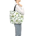thumbnail image 3 of Sigee St Patrick's Day3 Print Large Capacity Zippered Tote Bag - Durable, Stylish and Versatile for Everyday Use, 3 of 9