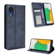 thumbnail image 2 of Compatible with Samsung Galaxy A03 Core Case Magnetic Closure Vintage Pattern PU Leather Wallet Cover with Card Slots-Blue, 2 of 5