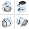 thumbnail image 2 of Outbit Abrazadera De Escape De Hardware De 2 Pulgadas/2,5 Pulgadas, Abrazadera De Banda De Escape Turbo De Acero Inoxidable, Silenciador, Conector De Tubo Catback Con Pernos(2.5英寸), 2 of 5