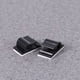 thumbnail image 4 of 50 clips de plástico autoadhesivos de doble cara para cables, abrazaderas de gestión de cables para uso doméstico (negro), 4 of 8