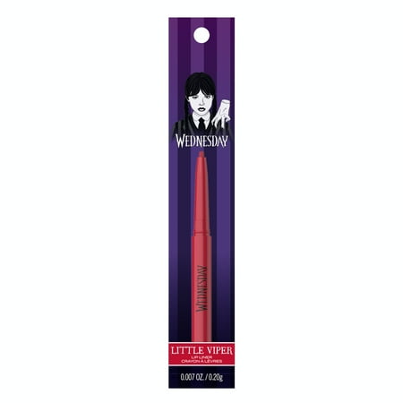 Hard Candy X Wednesday Addams Lipliner, LITTLE VIPER, Red