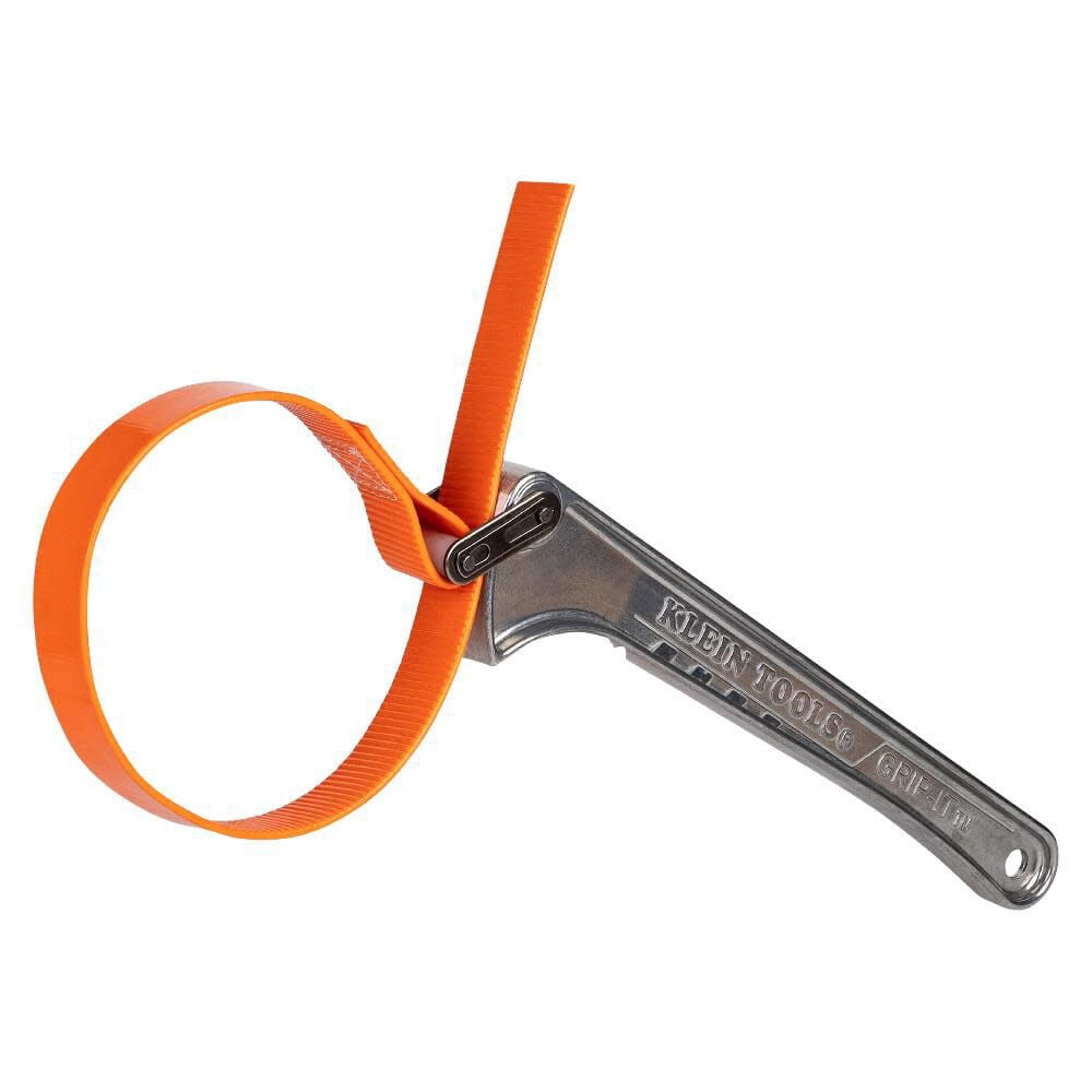 Klein Tools Grip-It Strap Wrench, 1-1/2 to 5-Inch, 12-Inch Handle