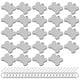 thumbnail image 4 of ColoMX 24 piezas de llavero de transferencia térmica MDF MDF Cadena de llavero DIY Cachapas, 4 of 7