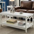thumbnail image 2 of JYHOME Coffee Table in White, 2 of 3
