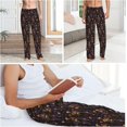 thumbnail image 6 of PISONIC Funny Mens Pajama Pants Lounge Men's Pajama Bottoms Soft Sleep Pants With Pockets Drawstring, 6 of 7