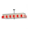 thumbnail image 4 of Meyda 149835 72 in. Quadrato Escalade Fabric Oblong Pendant, Extreme Chrome, 4 of 4