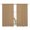 Khaki, variant on Pure Khaki Semi Sheer Window Curtains 54 Inches Long, Simple Solid Color Rod Pocket Voile Silky Chiffon Curtain Light Filtering Drapes for Living Room, Kitchen, Bedroom, 52"x54", 2 Panels