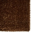 thumbnail image 3 of Luxe Weavers Fluffy Shag Brown 5x7 Area Rug Plush Bedroom Carpet, 3 of 10