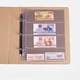 thumbnail image 4 of Toystoory Billete de papel dinero álbum página transparente 4 compartimentos organizador colección impermeable hoja de libro protección de Almacenamiento y organización del hogar, 4 of 6