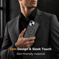 thumbnail image 7 of Atgdluk® Magnetic Shockproof for iPhone 15 Case, Compatible with MagSafe Slim Protective Phone Case with Raised Camera Edge, Black, 7 of 7