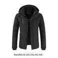 thumbnail image 2 of Guardoinrt Polyester Mens Duck Down Jacket For Ultimate Warmth And Style Wide Application Hooded Puffer Jacket blue 4XL, 2 of 6