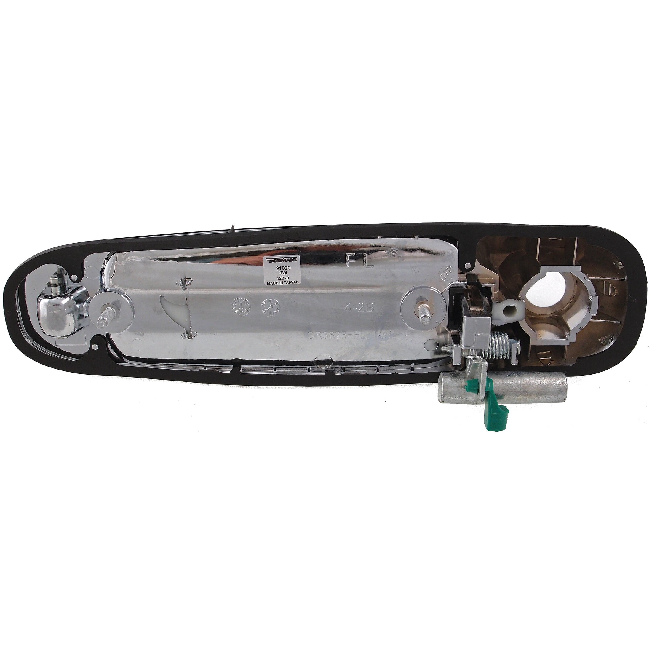 Dorman 91050 Front Driver Side Exterior Door Handle for Specific Chrysler / Dodge / Jeep Models, Chrome