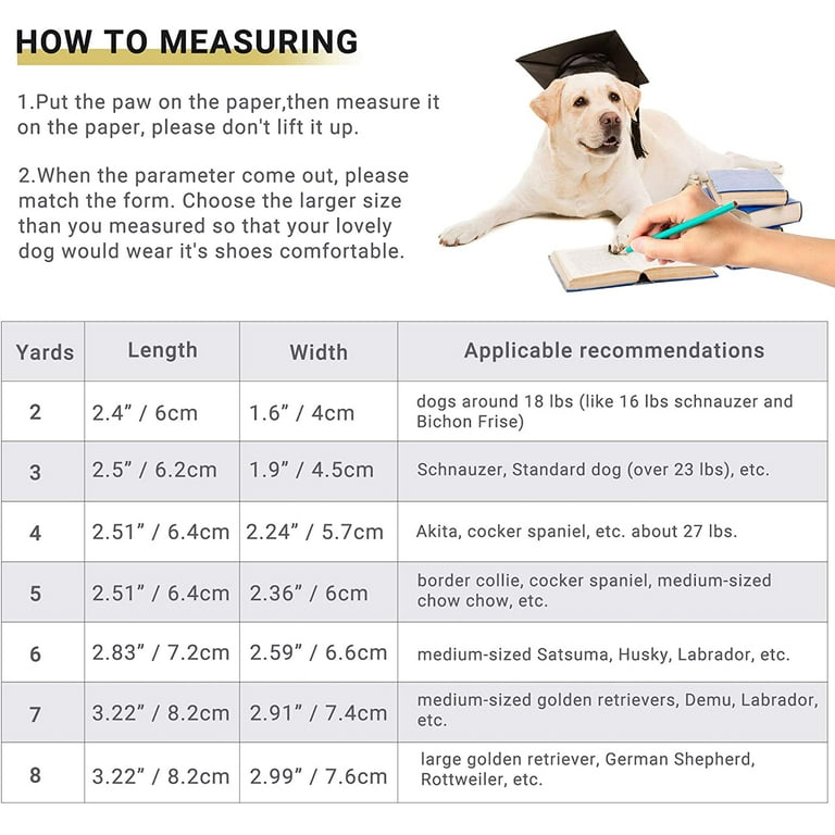 How Do You Measure A Dogs Paws For Boots