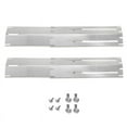 thumbnail image 1 of Ensemble de Remplacement de Plaque Chauffante Réglable en Acier Inoxydable pour Barbecue au Gaz, Kit d'Accessoires de Cuisson Extérieure pour Cuisine 2 Pcs, 1 of 7