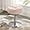 Pink, variant on Carolayne Adjustable 360° Swivel Vanity Stool for Makeup & Bedroom