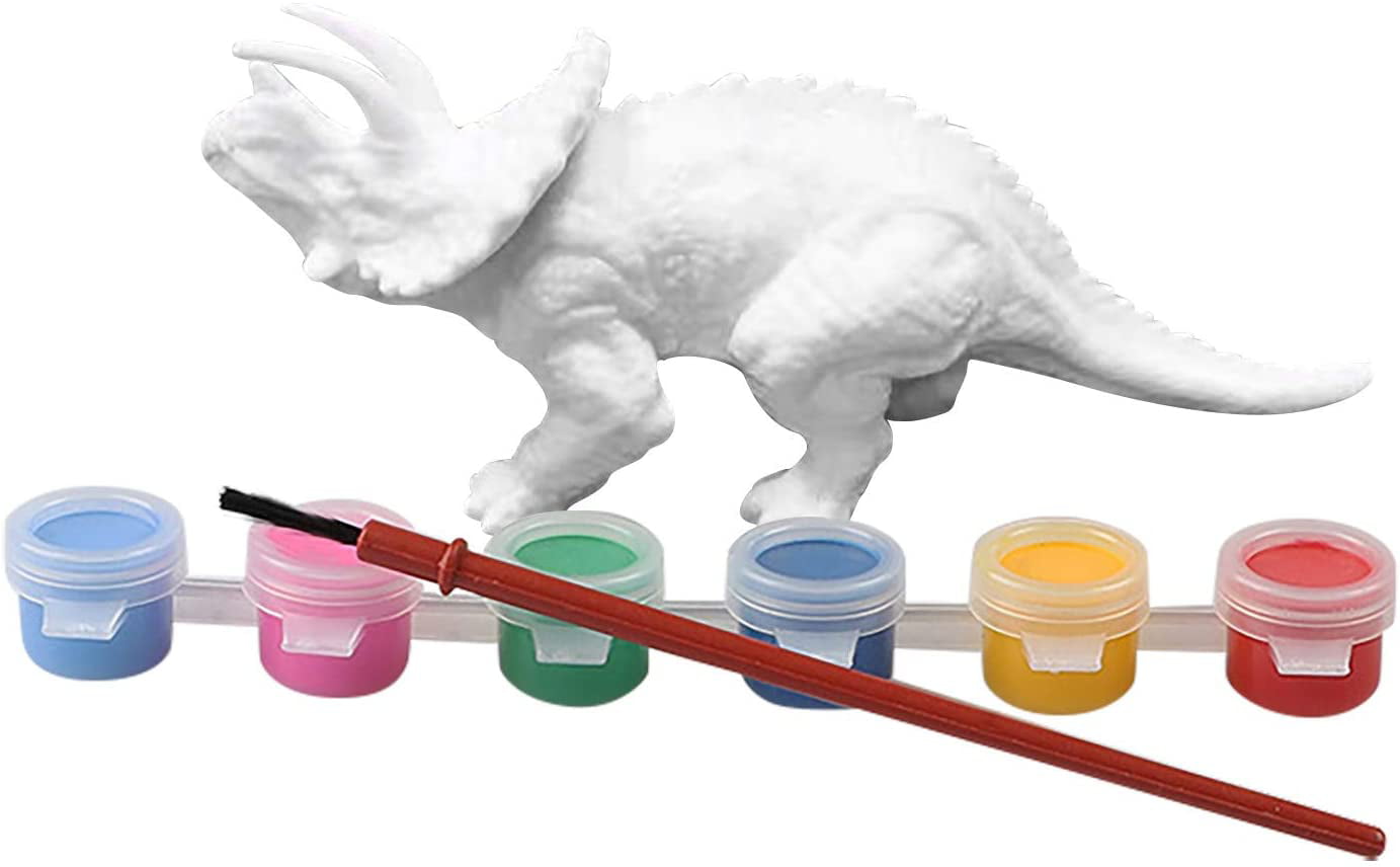 Dinosaur Colouring Set Boy Girl Children Activity with Stickers 