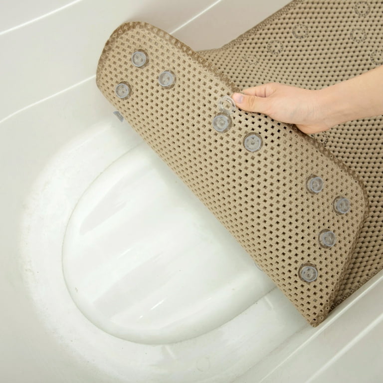 1Pc Bathtub Mat Non Slip, Long Bath Mat for Tub with Big Suction