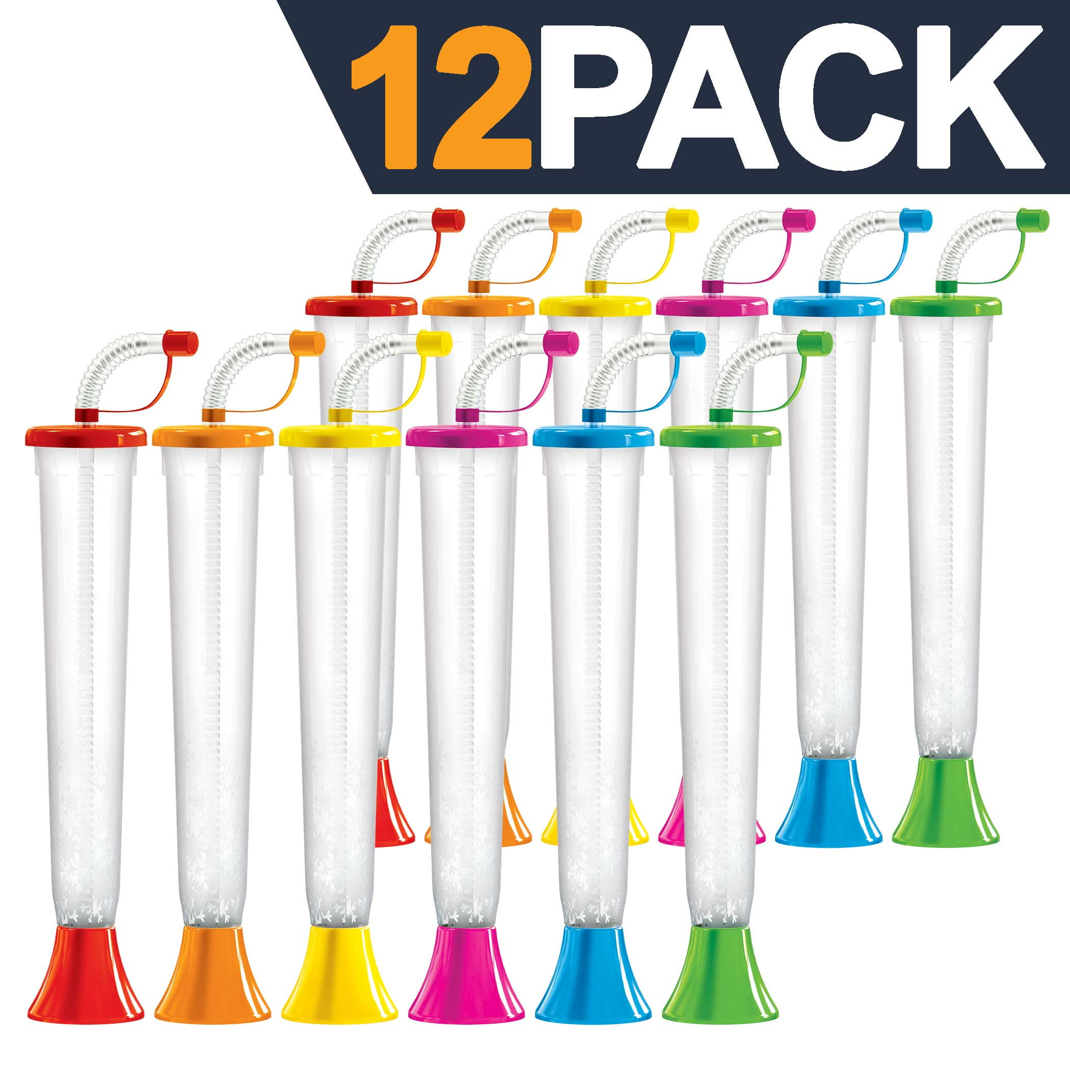 Yard Cups Party 12Pack Party Cups for Margaritas, Cold Drinks