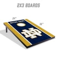 thumbnail image 5 of Notre Dame Fighting Irish 2x3 MDF Cornhole Game Set, 5 of 5