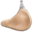 thumbnail image 2 of BIMEI Silicone Prosthesis Breast Forms with Hook L-Shape Lengthened Mastectomy Prosthesis Women Bra Enhancer Inserts for Breast Asymmetry/Mastectomy,Left,500g, 2 of 9