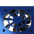 thumbnail image 3 of Radiador Del Disipador Térmico Del Ventilador De Refrigeración Del Enrutador Con Conector USB De Alimentación, Azul Universal CUTICAT Soporte de enfriamiento del enrutador, 3 of 8