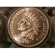1877 Indian Penny Copper Rounds Full Roll of 20 (1.25 pounds) by REEDERSONG