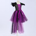 thumbnail image 4 of KVPLBQFD Halloween Black Dress Girls Long Sleeve Dress Black Costume Purple Princess Dress Basketball Clothes 4t Girls Clothes Boys Gifts Age 10-12, 6-7 Years, 4 of 5