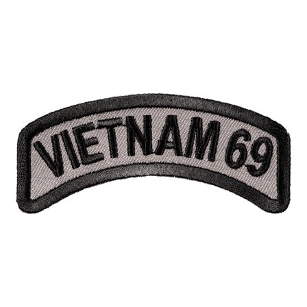Vietnam 69 Rocker Patch, Vietnam Veteran Patches