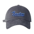 thumbnail image 4 of LiuXxxx Spring Summer Wide Brim Embroidered Letter Soft Top Hat Sun Fashionable Unisex Baseball Cap Grey, 4 of 4