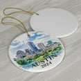 thumbnail image 3 of Austin Christmas Ornament, Austin Ornament, Austin Gift Ornaments, Austin Custom Ornament, Christmas, Austin Bauble, Texas Ornament, 2025 SNhbOZ (Austin Christmas), 3 of 4