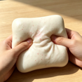 thumbnail image 3 of Butter Toast Squishy, Ultra Soft Slow Rising Squeeze Toy, Moldable Bakery Shaped Sensory Hand Activity For Relaxation Focus Travel Study Breaks Home Fun Gift For Study And Leisure Use, 3 of 3