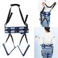 thumbnail image 4 of Patient Transfer Belt Soft Nylon Leg Loops Body Lifting Aids for Hemiplegia Rehabilitation, 4 of 7