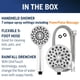 thumbnail image 4 of Sistema de ducha Waterpik One-Touch Dual 2 en 1 cromado 1.8 gpm, 4 of 9