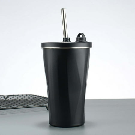 

20oz Everyday Tumbler Insulated Stainless Steel Portable Travel Coffee Cup with Straw Spill-Resistant Lid BPA-Free Hot and Cold Drink Sunlight