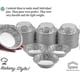 thumbnail image 2 of 120 Pack - Small Pie Pans 5 Inch, Disposable Mini Pie Tins, Aluminum Pie Pans, Foil Tart Pans Used For Baking, Storage And Reheating / Pies, Tart And, 2 of 5