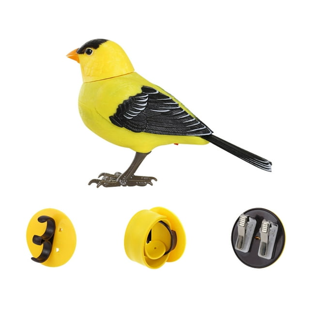 Interactive Talking Bird Toy Model A Voice And Light Activated Educational Parrot For Kids Imitation Learning Sensory Stimulation A