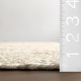 thumbnail image 4 of nuLOOM Rigo Hand Woven Farmhouse Jute Area Rug, 8' 6" x 11' 6", Off-white, 4 of 15